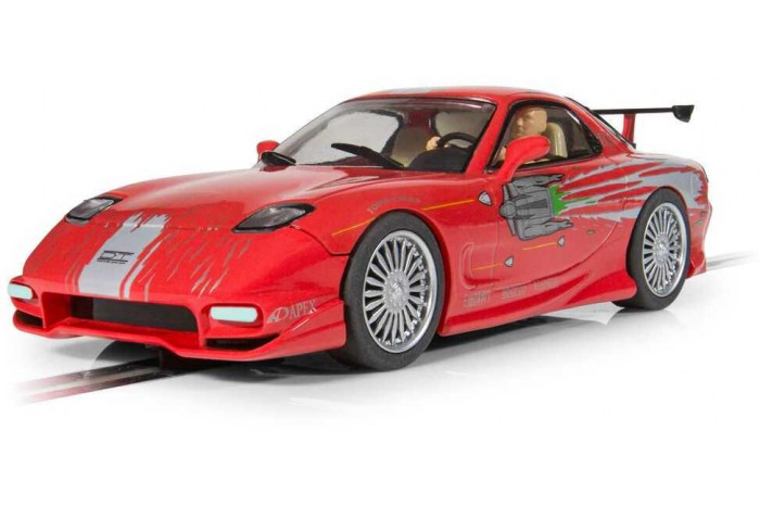 Autíčko Film & TV SCALEXTRIC C4592 - The Fast And The Furious - Mazda RX7 - Dom Turetto (1:32)