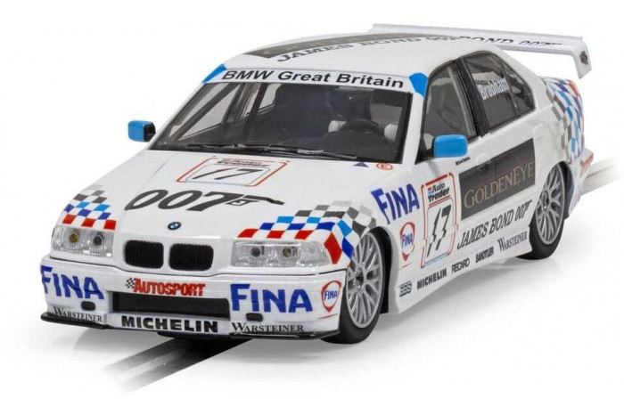 Autíčko Touring SCALEXTRIC C4574 - BMW E36 320i - BTCC 1995 - David Brabham (1:32)