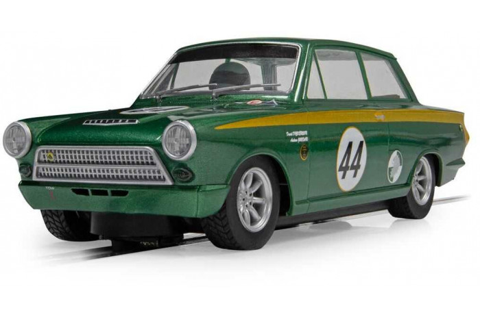 Autíčko Touring SCALEXTRIC C4540 - Ford Lotus Cortina - Goodwood 2023 - Andrew Jordan + David Dickenson (1:32)