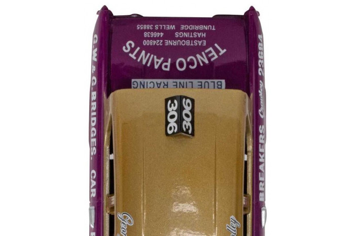 Autíčko Touring SCALEXTRIC C4584 - Ford Anglia 105e George Polley 306 (1:32)