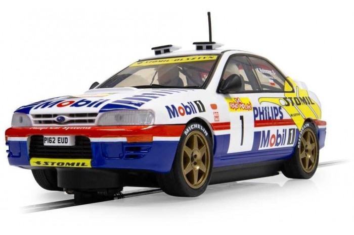 Autíčko Rally SCALEXTRIC C4507 - Subaru Impreza WRX - 1997 ERC Champion (1:32)