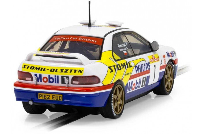 Autíčko Rally SCALEXTRIC C4507 - Subaru Impreza WRX - 1997 ERC Champion (1:32)