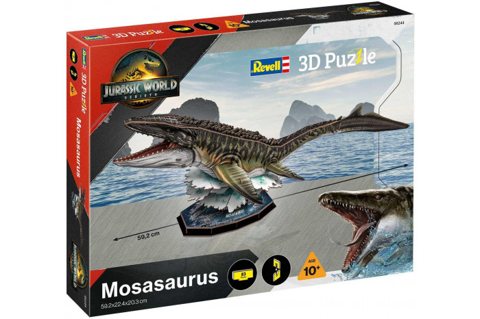 3D Puzzle REVELL 00244 - Jurassic World - Mosasaurus