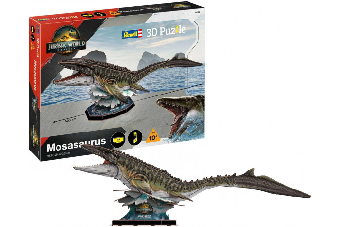 3D Puzzle REVELL 00244 - Jurassic World - Mosasaurus