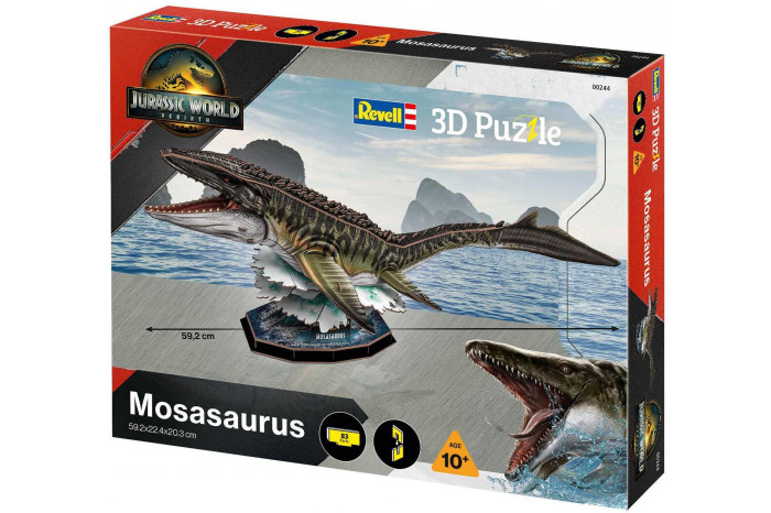 3D Puzzle REVELL 00244 - Jurassic World - Mosasaurus