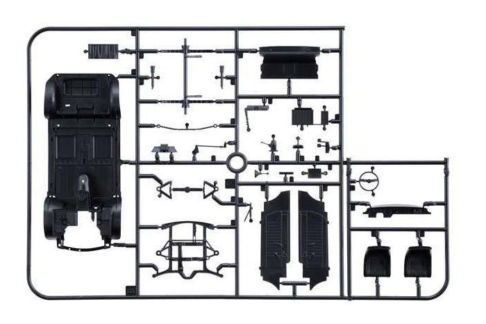Model Kit auto 3670 - Lancia Fulvia HF (1:24)