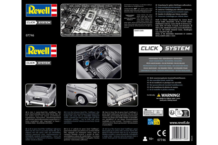 EasyClick auto 07746 - James Bond Aston Martin DB5 (1:24)