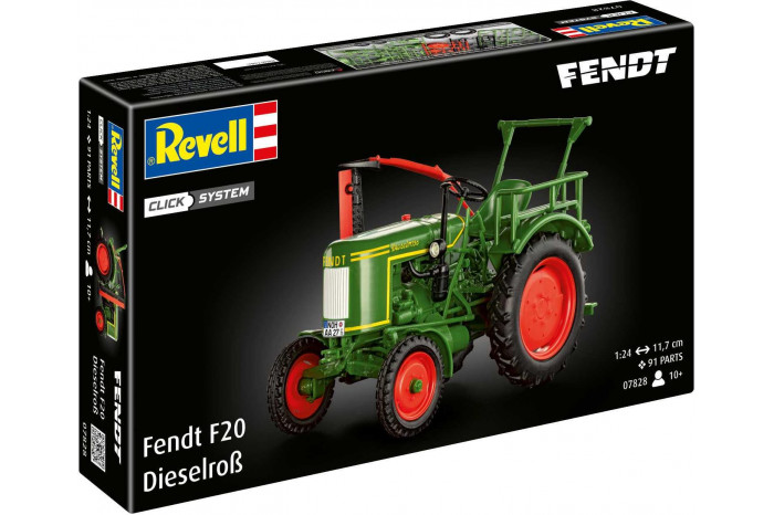 EasyClick traktor 07828 - Fendt F20 Dieselroß (1:24)