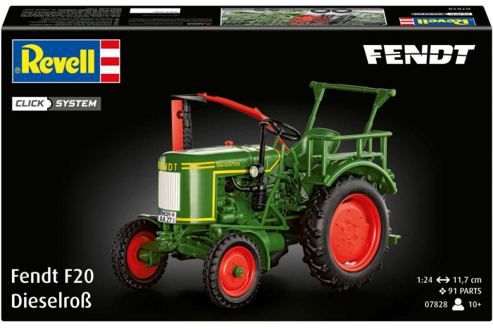 EasyClick traktor 07828 - Fendt F20 Dieselroß (1:24)