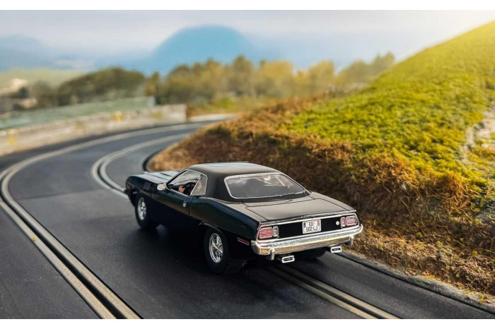 Autíčko Film & TV SCALEXTRIC C4595 - John Wick Plymouth Barracuda - John Wick Chapter 4 (1:32)