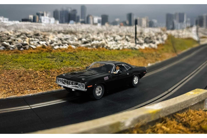 Autíčko Film & TV SCALEXTRIC C4595 - John Wick Plymouth Barracuda - John Wick Chapter 4 (1:32)