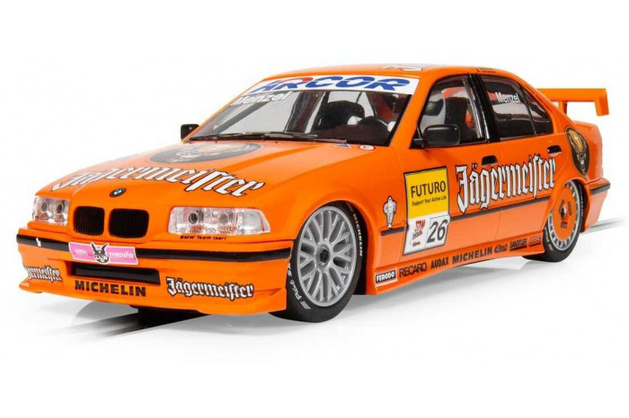 Autíčko Touring SCALEXTRIC C4624 - BMW E36 320i - STW 1996 - Jagermeister (1:32)