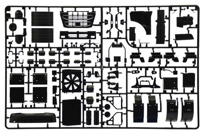 Model Kit truck 3970 - Volvo FH16 Medium Roof (1:24)