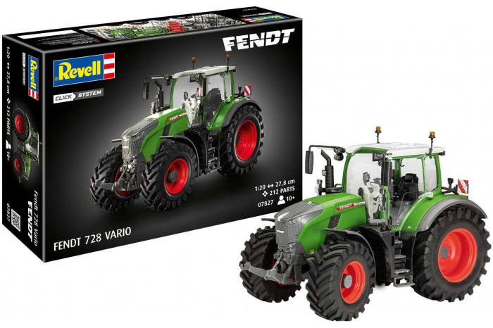 EasyClick traktor 07827 - Fendt 728 Vario easy-click-system (1:20)