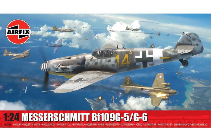 Classic Kit letadlo A17003 - Messerschmitt Bf109G-5/G-6 (1:24)