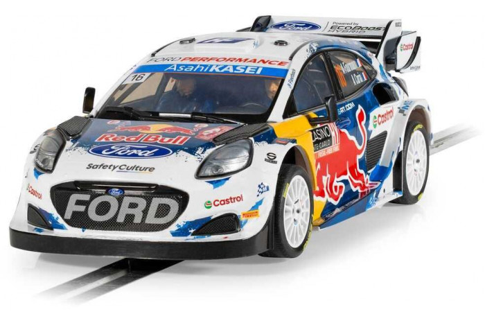 Autíčko Rally SCALEXTRIC C4569 - Ford Puma Rally1 - Monte Carlo 2024 (1:32)