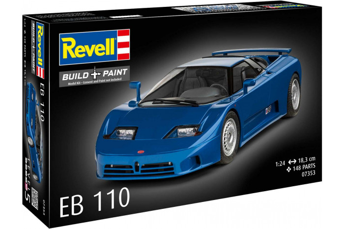Plastic ModelKit auto 07353 - Bugatti EB110 (1:24)