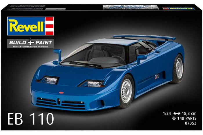Plastic ModelKit auto 07353 - Bugatti EB110 (1:24)