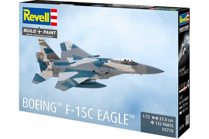 Plastic ModelKit letadlo 03778 - Boeing F-15C Eagle (1:72)