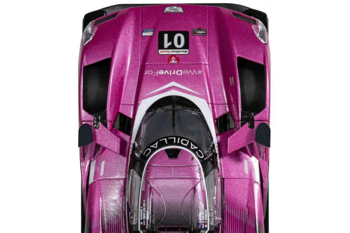 Autíčko GT SCALEXTRIC C4611 - Cadillac V-Series R - Road Atlanta 2024 - Pink (1:32)