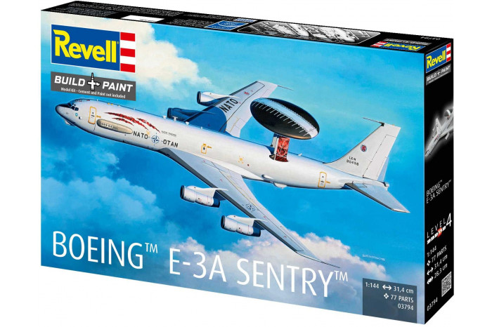 Plastic ModelKit letadlo 03794 - Boeing E-3A (1:144)