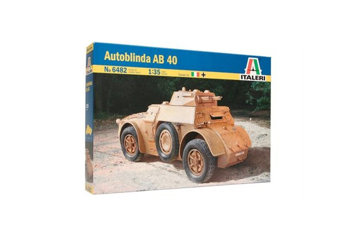 Model Kit military 6482 - Autoblinda AB 40 (1:35)