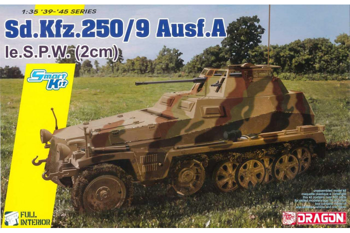 Model Kit tank 6882 - Sd.Kfz.250/9 Ausf.A le.S.P.W (2cm) (1:35)