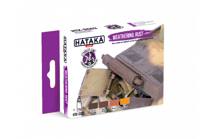 Weathering: Rust (sada na znázorněnie hrdze) - DS03