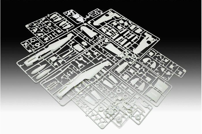 Plastic ModelKit letadlo 03752 - Messerschmitt Bf109G-10 Erla (1:32)