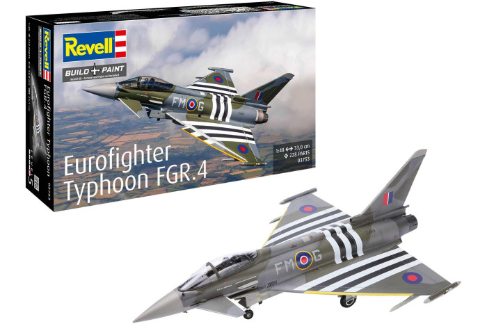 Plastic ModelKit letadlo 03753 - Eurofighter Typhoon FGR.4 (1:48)