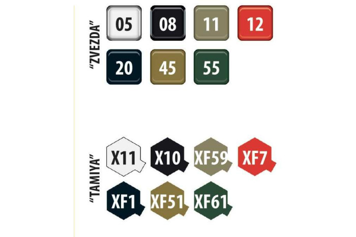 Model Kit tank 3679 - T-62M (1:35)