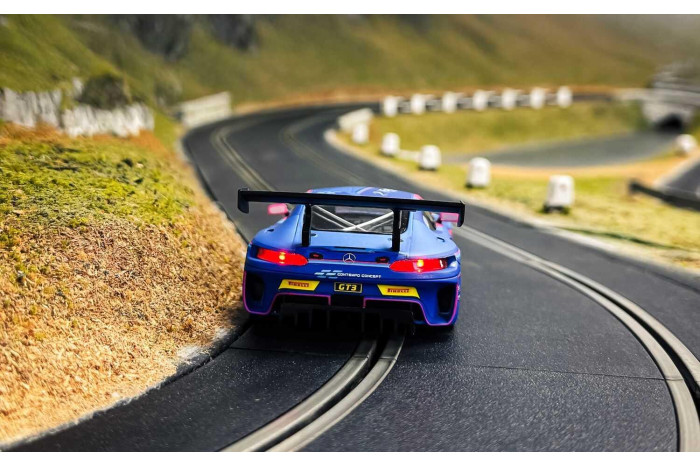 Autíčko GT SCALEXTRIC C4623 - Mercedes AMG GT3 - British GT 2024 - 2Seas Motorsport (1:32)