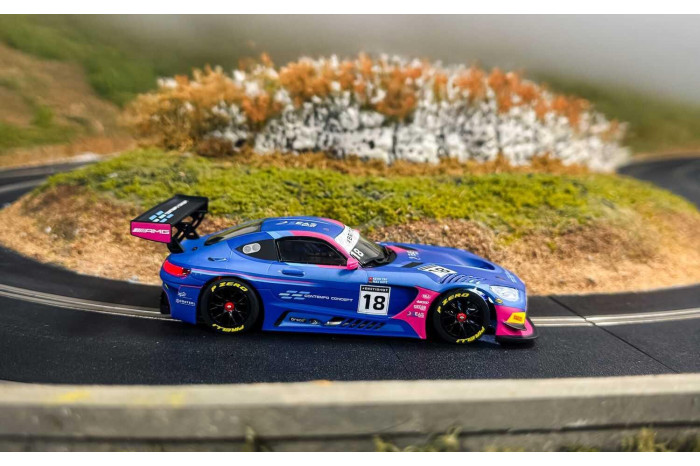 Autíčko GT SCALEXTRIC C4623 - Mercedes AMG GT3 - British GT 2024 - 2Seas Motorsport (1:32)