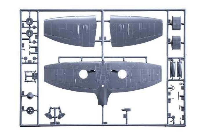 Model Kit letadlo 2843 - Spitfire Mk. IX Aces (1:48)