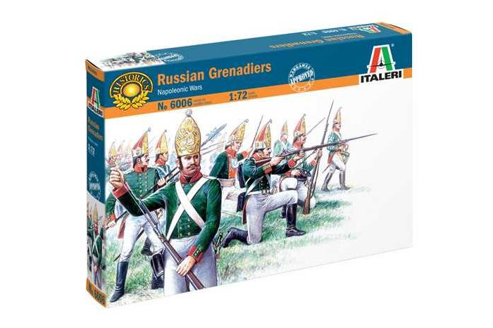Model Kit figurky 6006 - NAPOL.WARS: RUSSIAN GRENADIERS (1:72)