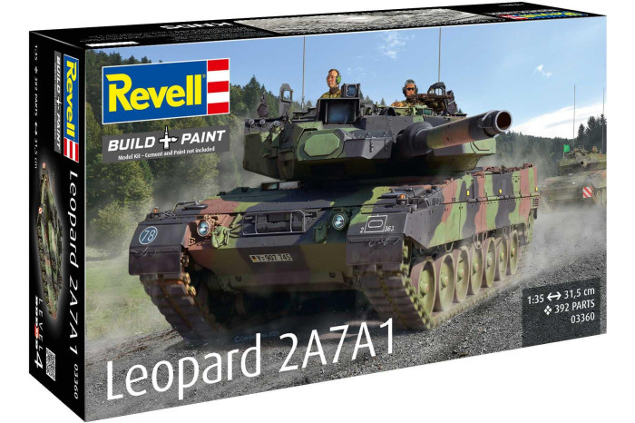 Plastic ModelKit tank 03360 - Leopard 2A7A1 (1:35)