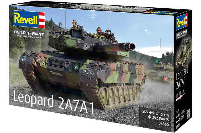 Plastic ModelKit tank 03360 - Leopard 2A7A1 (1:35)