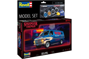 ModelSet STRANGER THINGS auto 67732 - GMC® WSQK Squawk Van (1:25)