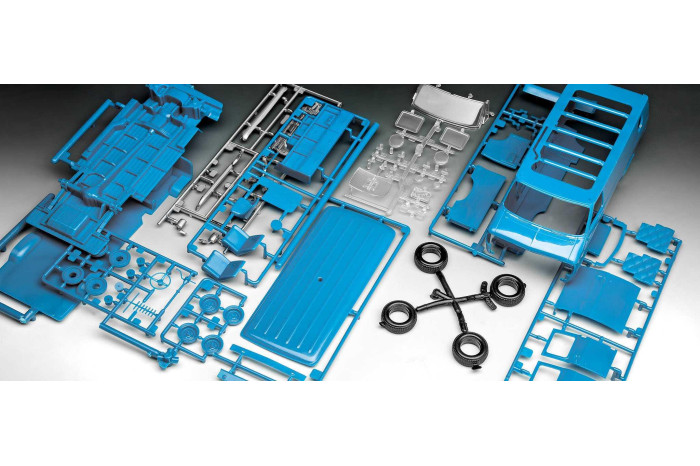 ModelSet STRANGER THINGS auto 67732 - GMC® WSQK Squawk Van (1:25)