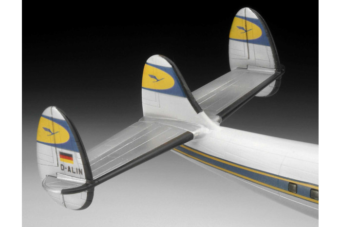 Plastic ModelKit letadlo 03745 - Lockheed L.1049G Super Constellation Lufthansa (1:144)