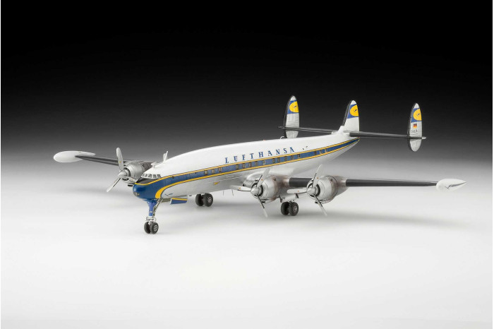 Plastic ModelKit letadlo 03745 - Lockheed L.1049G Super Constellation Lufthansa (1:144)
