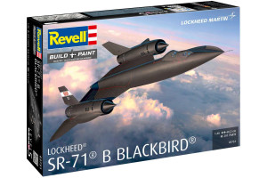 Plastic ModelKit letadlo 03751 - Lockheed SR-71B Blackbird (1:48)