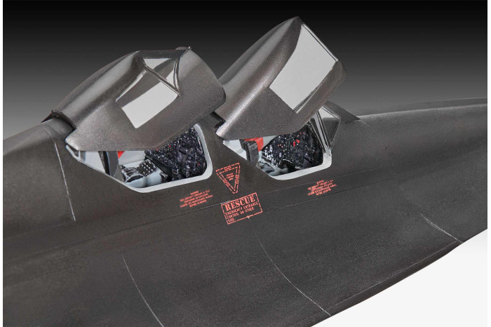 Plastic ModelKit letadlo 03751 - Lockheed SR-71B Blackbird (1:48)