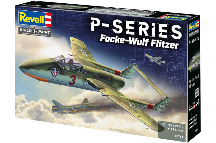 Plastic ModelKit letadlo 03761 - Focke-Wulf TL Jäger "Flitzer" (1:72)