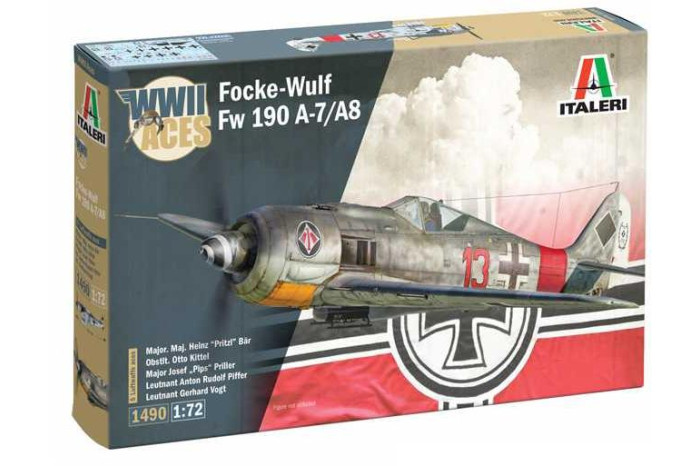 Model Kit letadlo 1490 - Focke-Wulf Fw 190 A-8/F Aces (1:72)