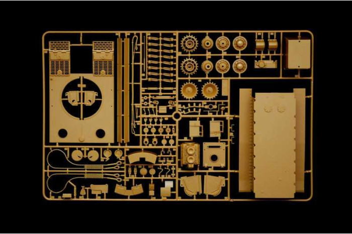 Model Kit tank 6767 - Pz. Kpfw. VI Tiger I Ausf. E/H1 (1:35)