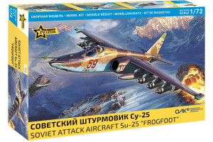 Model Kit letadlo 7312 - Soviet Attack Aircraft Su-25 "Frogfoot" (1:72)