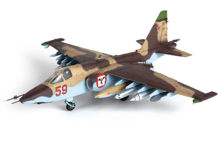Model Kit letadlo 7312 - Soviet Attack Aircraft Su-25 "Frogfoot" (1:72)