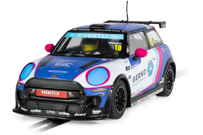 Autíčko Touring SCALEXTRIC C4410 - Mini Cooper F56 - Bradley Gravett 2024 (1:32)