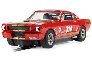 Autíčko GT SCALEXTRIC C4658 - Shelby GT350H - Red and Gold (1:32)